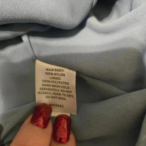 Melrose & Market Blue sequins mini dress Size small - Picture 5 of 12